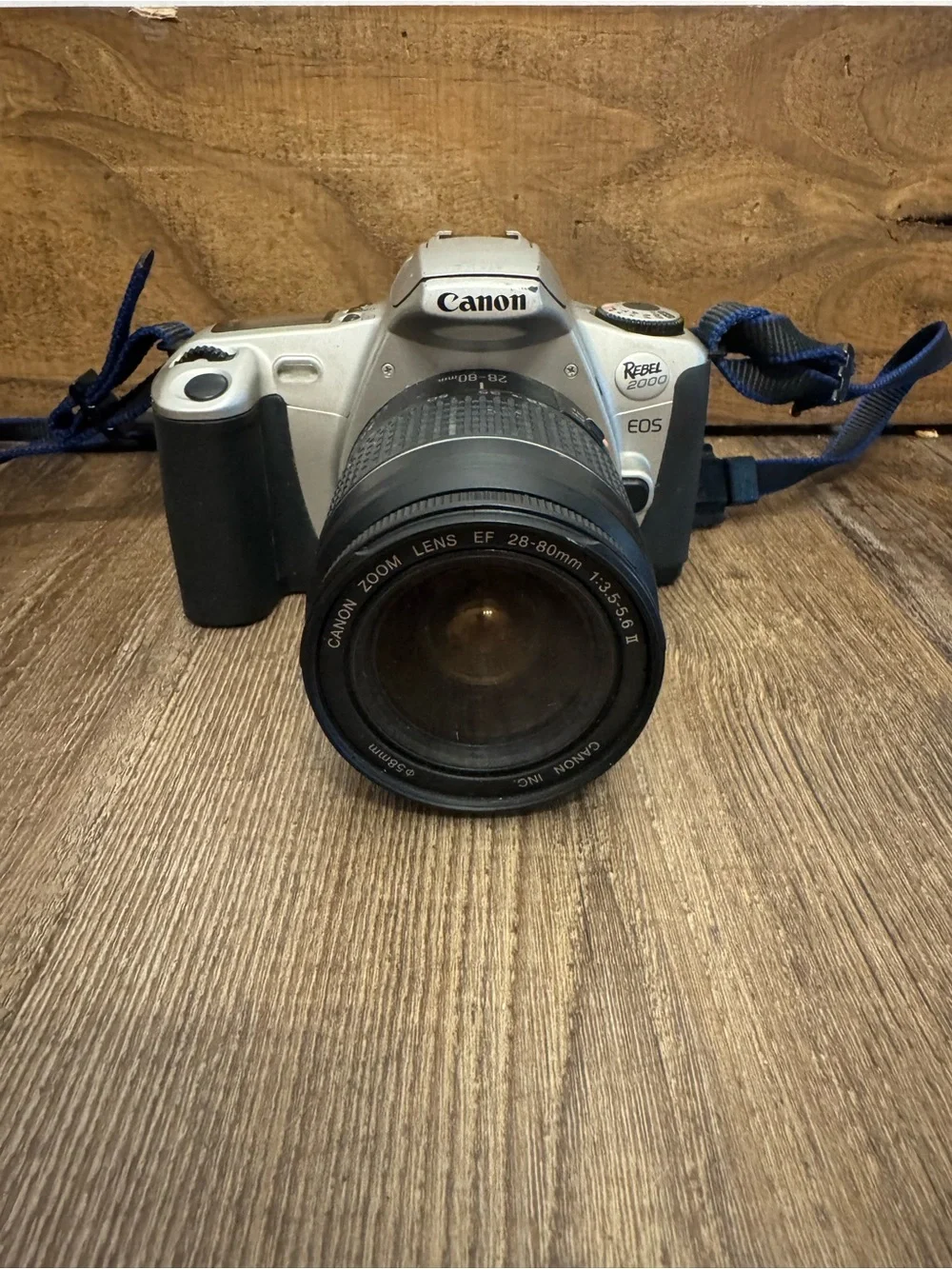 Canon Rebel 2000 EOS Film Camera with 28-80mm Auto Focus Lens Untested